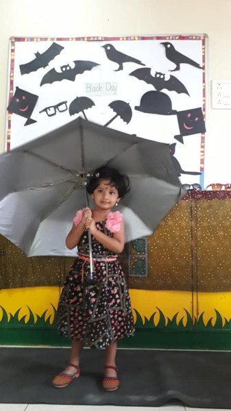 Colours day in Nursery - 2019 - latur